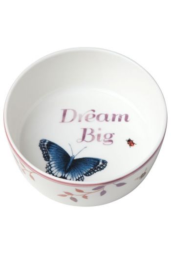 Lenox Butterfly Meadow® Dream Big Sentiment Bowl 