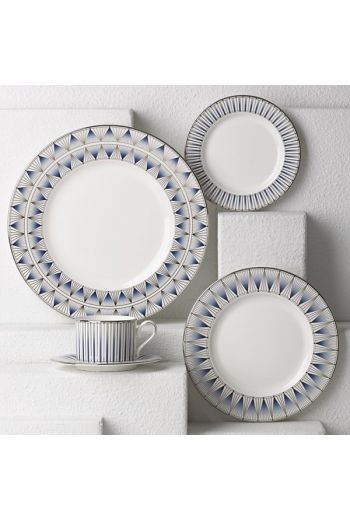 Lenox Geodesia Blue™ 5-pc Place Setting  + BONUS