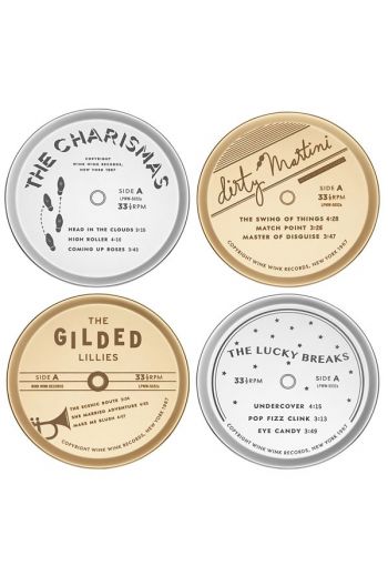 kate spade new york Two of a Kind 4-piece Coaster Set
