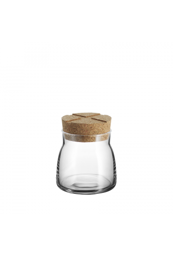 Bruk Jar with Cork (clear, small)