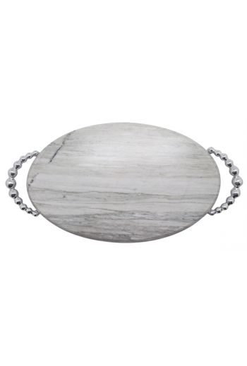 Mariposa PEARLED MARBLE SERVING BOARD