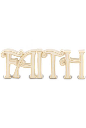 Lenox Words to Live By - Faith Figurine 