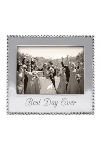 Mariposa BEST DAY EVER BEADED 5X7 FRAME