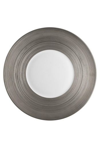 J.L. Coquet Hemisphere - Platinum Salad/Dessert Plate