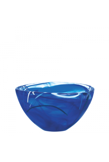 Kosta Boda Contrast Bowl, Blue