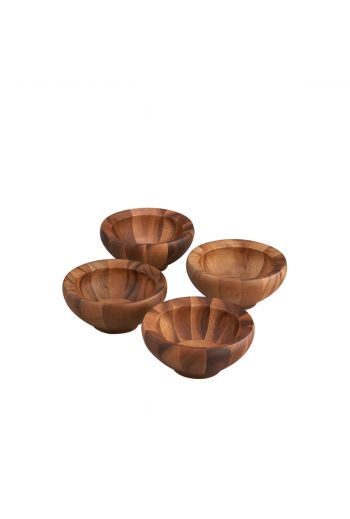 Yaro Individual Salad Bowls - Set Of 4