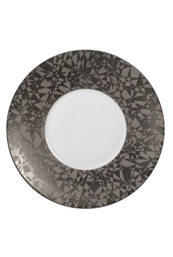 J.L. Coquet Diamond - Platinum Incrustation Dinner Plate
