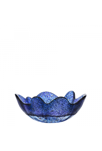 Kosta Boda Organix Bowl (stormy blue, medium)