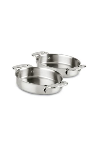 Oval Bakers Set of Two