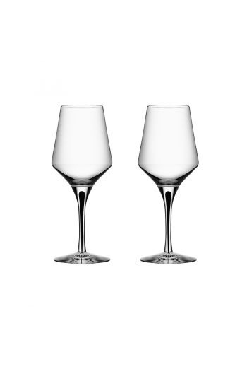 Orrefors Metropol White Wine (pair)