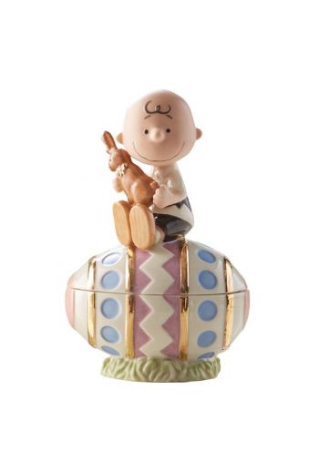 Lenox Charlie Brown Easter Egg Box 