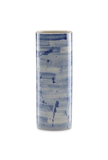 Lenox Painted Indigo™ Stripe Cylinder Vase 