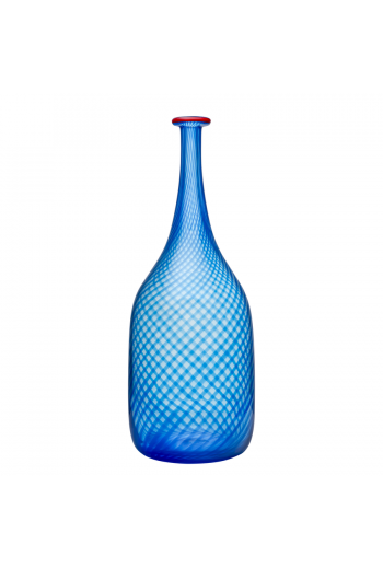 Red Rim Bottle (blue)