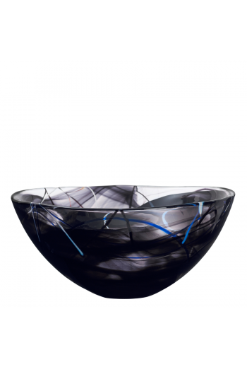 Contrast  Bowl (black, large)