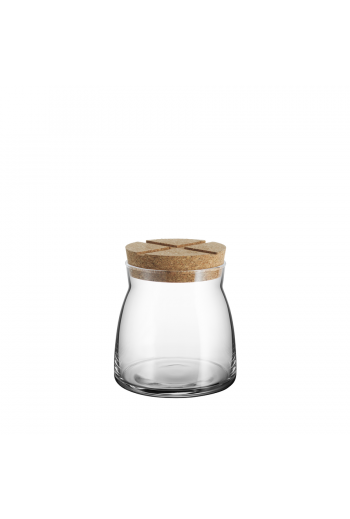 Bruk Jar with Cork (clear, medium)