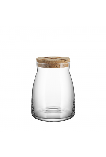 Bruk Jar with Cork (clear, large)