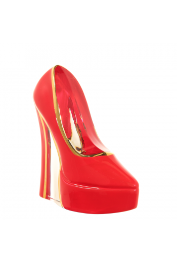 Make Up  Shoe (stiletto, red)