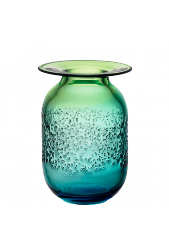 Kosta Boda Aurora Vase (blue/green, medium)