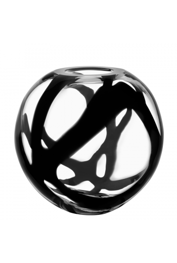 Kosta Boda Globe Vase (black)