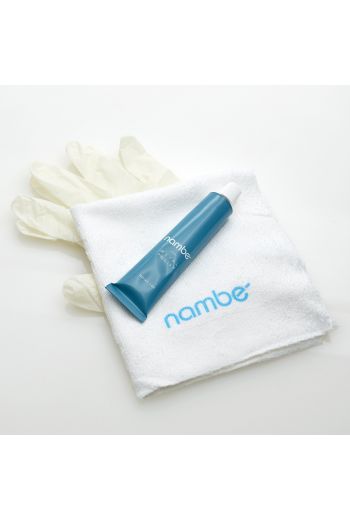Nambé Polish Kit  2 Oz. Tube w/ Gloves & Polishing Cloth