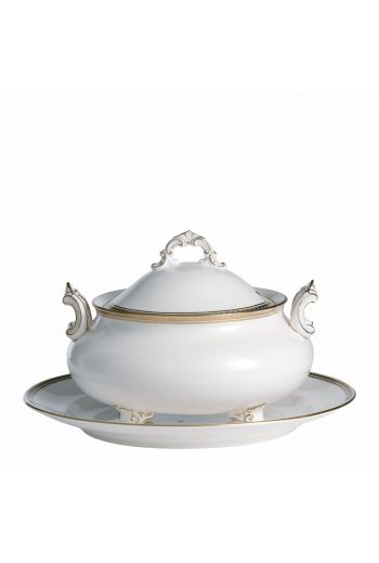 Royal Crown Derby Carlton Gold Soup Tureen and Cover