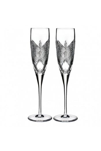 Waterford Waterford Love Happiness Flute, Pair