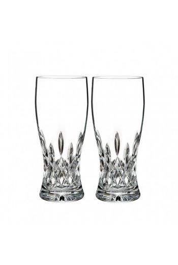 Waterford Lismore Pint Glass, Pair