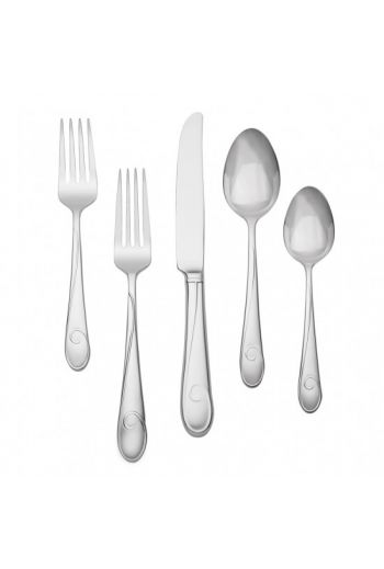 Waterford Ballet Ribbon Stainless 5-Piece Place Setting
