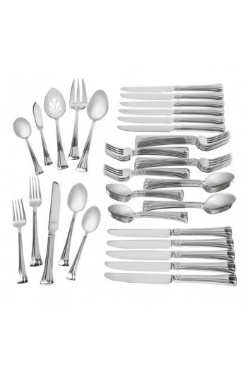 Waterford Mont Clare Stainless 65-Piece Flatware Set