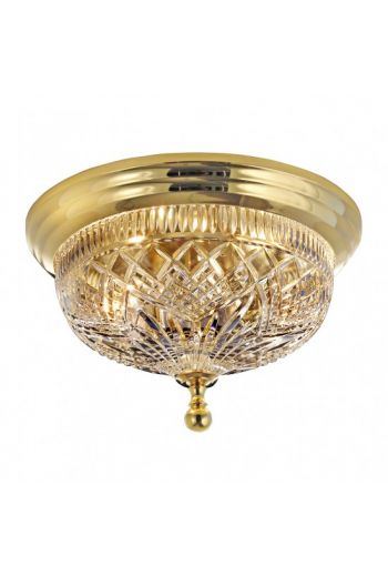Waterford Beaumont Polished Brass 12in Ceiling Fixture