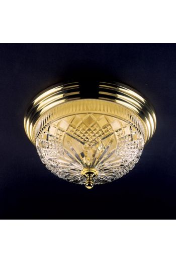 Waterford Beaumont Polished Brass 17in Ceiling Fixture