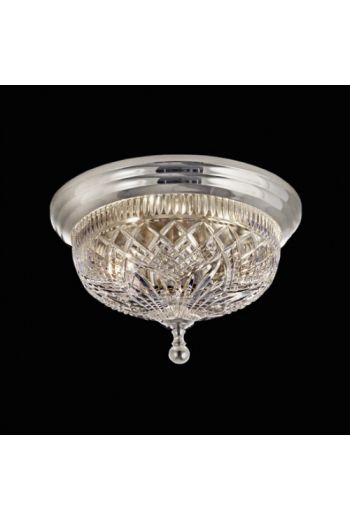Waterford Beaumont Silver 12in Ceiling Fixture
