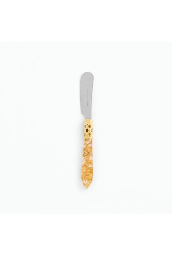 Vietri Aladdin Brilliant Gold Fleck Small Spreader