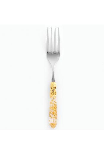 Vietri Aladdin Brilliant Gold Fleck Serving Fork
