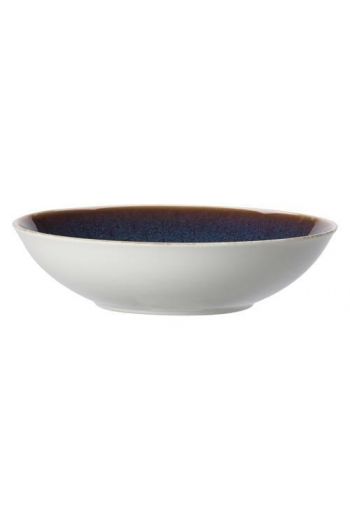 Royal Crown Derby Art Glaze - Pressed Mulberry 12" Serving Bowl
