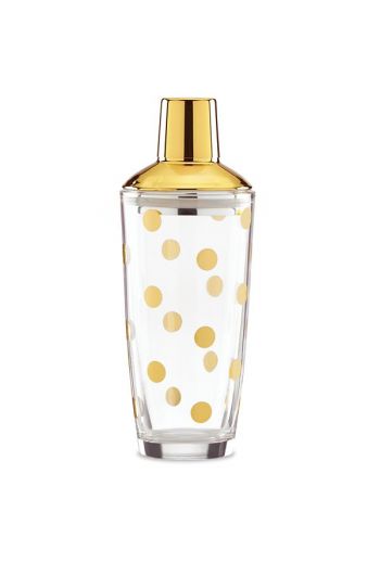 Lenox kate spade new york Two of a Kind Gold Dot Shaker