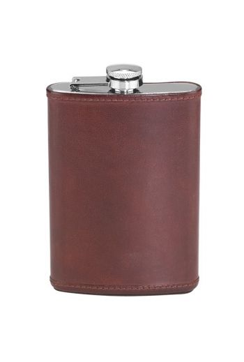Reed & Barton Hudson™ Leather Flask 