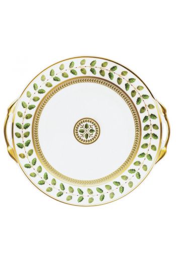 CONSTANCE Cake plate with handles 11"