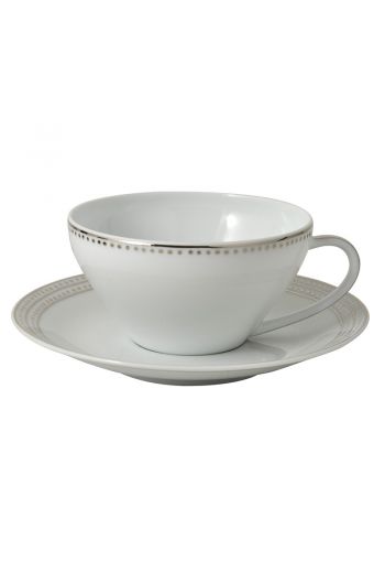 Argent Tea cup and saucer