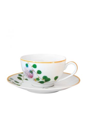 JARDIN INDIEN  Tea cup and saucer 5.1 oz