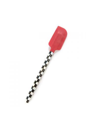 MacKenzie-Childs Courtly Check Red Spatula - 12" long