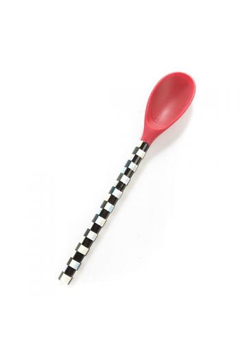 MacKenzie-Childs Courtly Check Red Spoon - 13" long