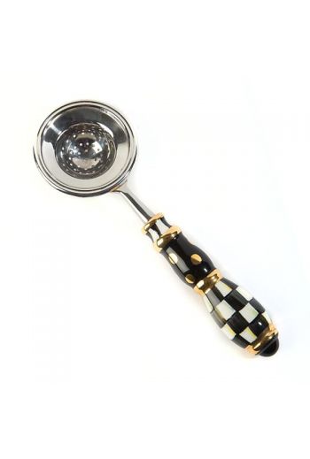 MacKenzie-Childs Courtly Check Tea Strainer - 7.5" long