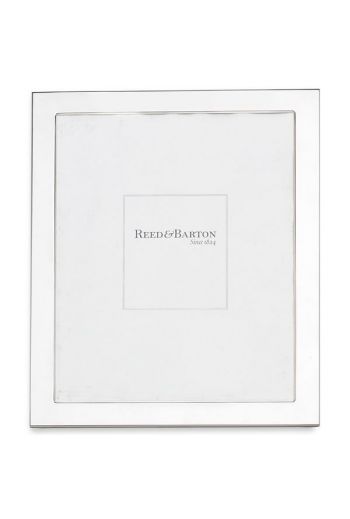 Reed & Barton Personalized  Narrow Border Sterling 8" x 10" Photo Frame 