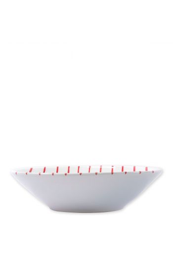 Vietri Stripe Red Pasta Bowl