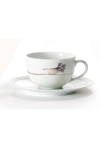 Medard de Noblat Envie Blanc Tea Cup And Saucer