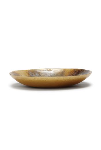 Vietri Earth Glass Large Serving Bowl