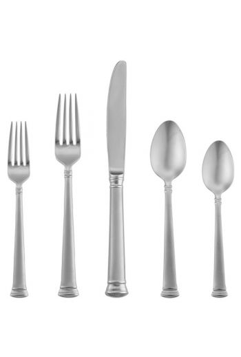 Lenox Frosted 5-piece Flatware Place Setting 