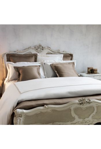  FRETTE Hotel Classic Queen Sheet Set(1 Queen Fitted 15 "Pocket,1 Queen Flat 95x120, 2 Pillowcases) - Available in 3 Colors              