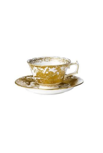 Royal Crown Derby Aves - Gold Tea Cup
